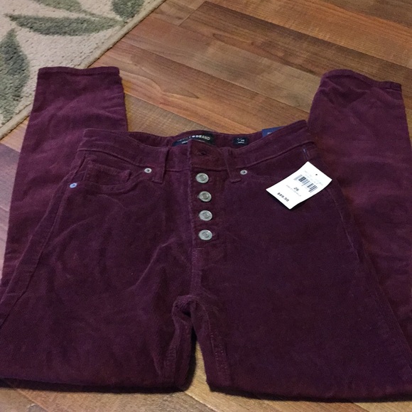 Lucky Brand Bridgette Skinny corduroy size 2 - Picture 4 of 7